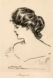 Marjorie, a Gibson Girl